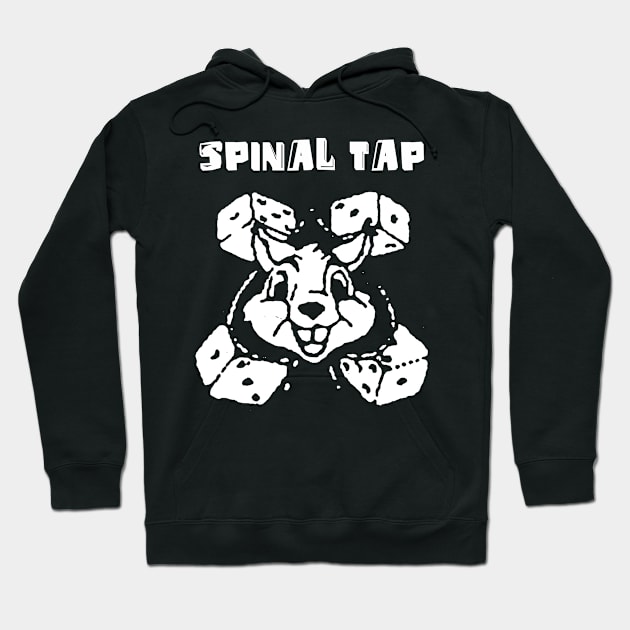 spinal tap rabbit dice Hoodie by doggo babushka